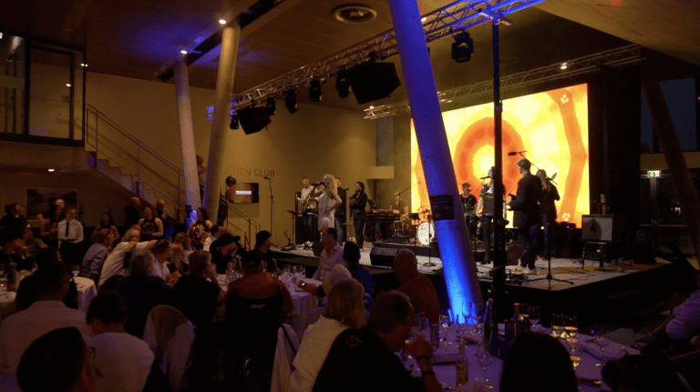 Abendprogramm im Saal