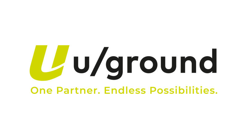 Logo u/ground system gmbh